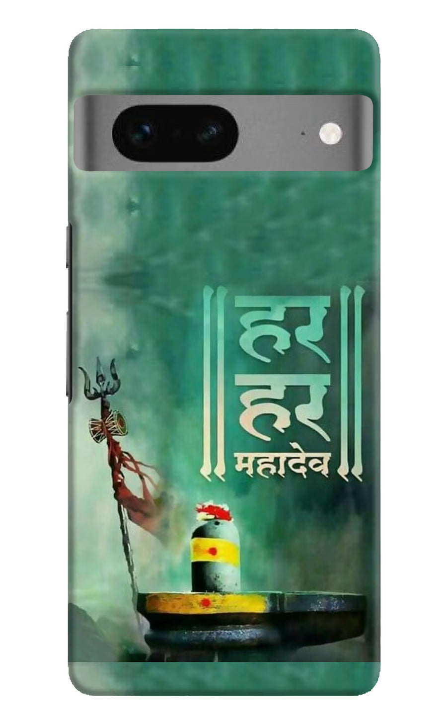 Har Har Mahadev Shivling Google Pixel 7 Back Cover, Hard case