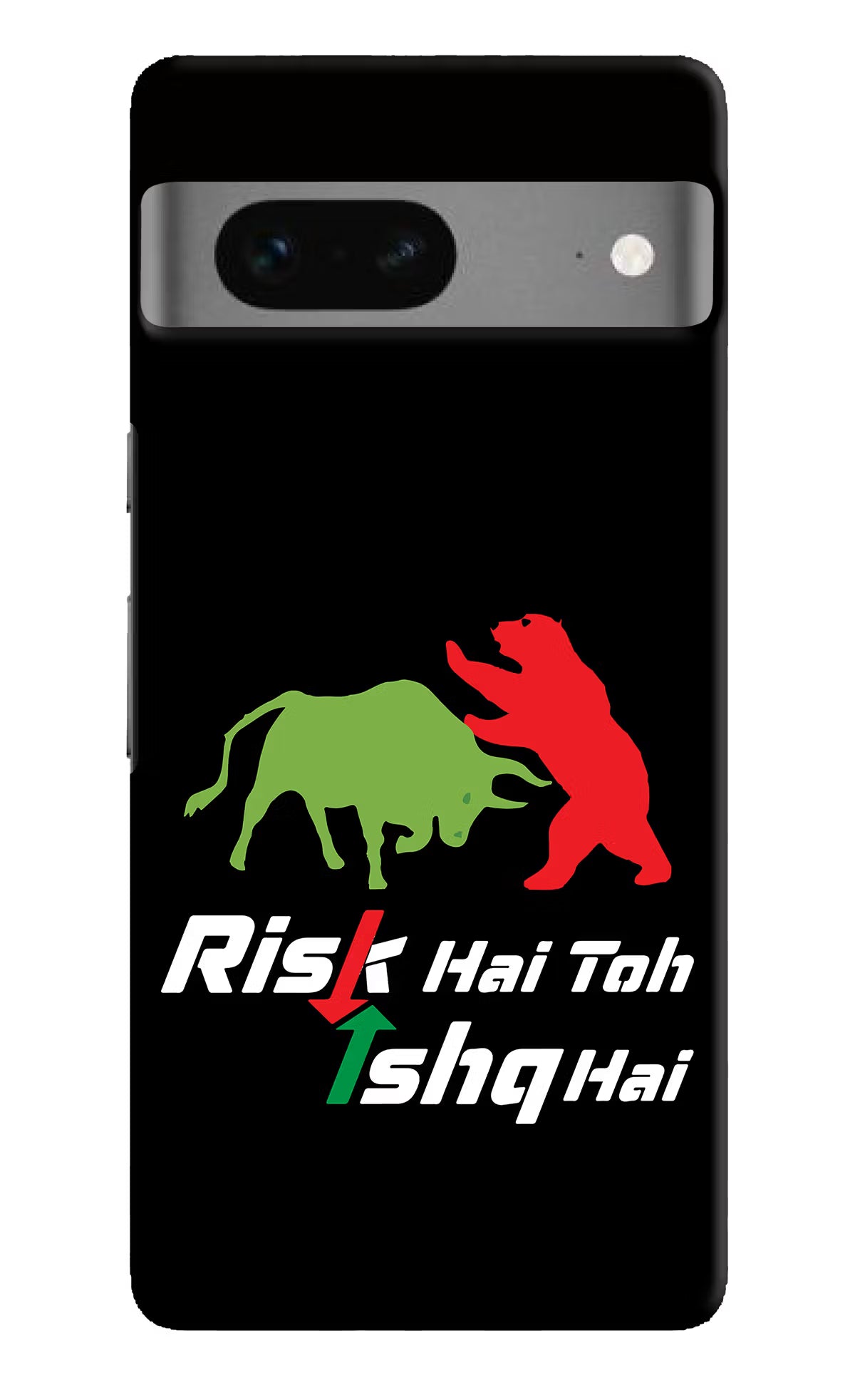 Risk Hai Toh Ishq Hai Google Pixel 7 Hard Case Back Cover by Casekaro