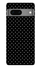 White Dots Google Pixel 7 Hard Case Back Cover by Casekaro