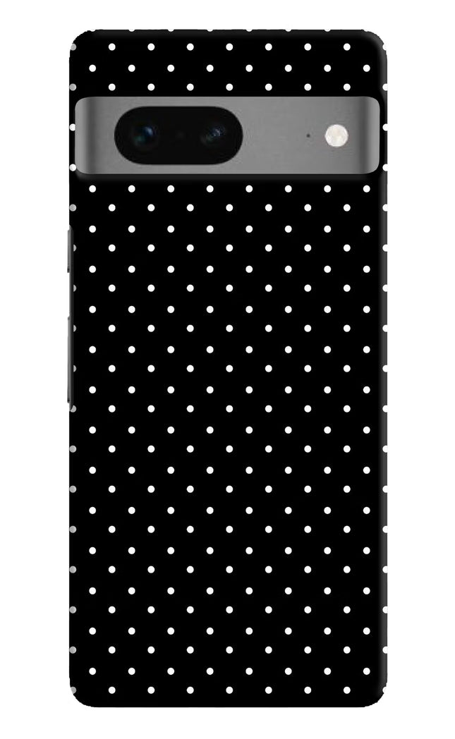 White Dots Google Pixel 7 Hard Case Back Cover by Casekaro