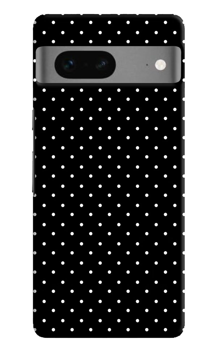 White Dots Google Pixel 7 Back Cover, Hard case