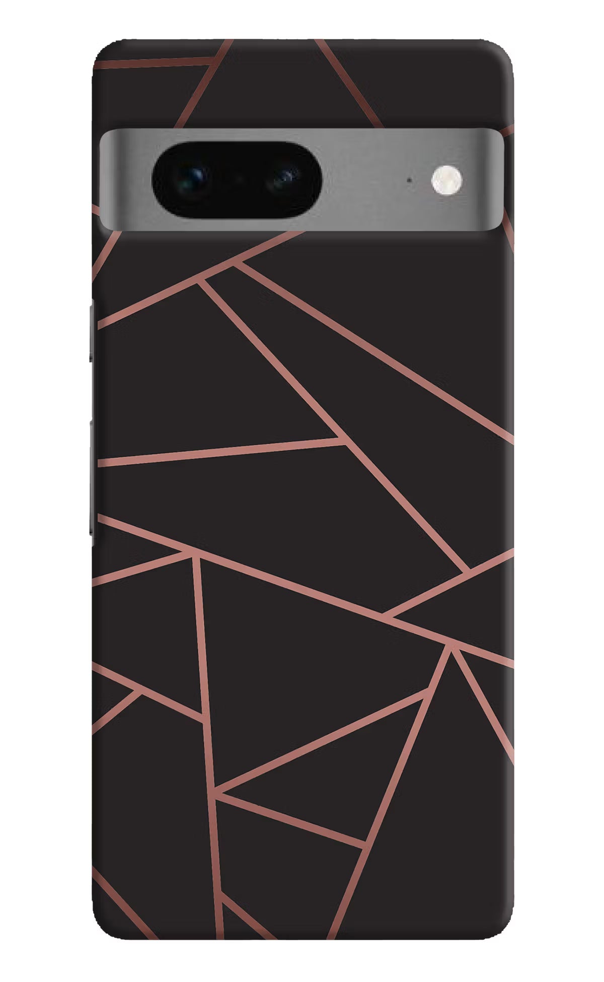 Geometric Pattern Google Pixel 7 Hard Case Back Cover by Casekaro