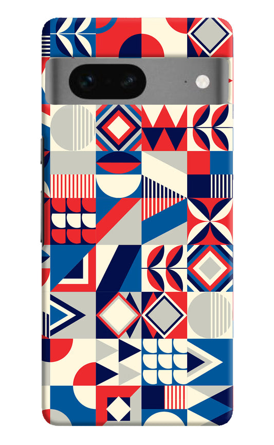 Colorful Pattern Google Pixel 7 Hard Case Back Cover by Casekaro