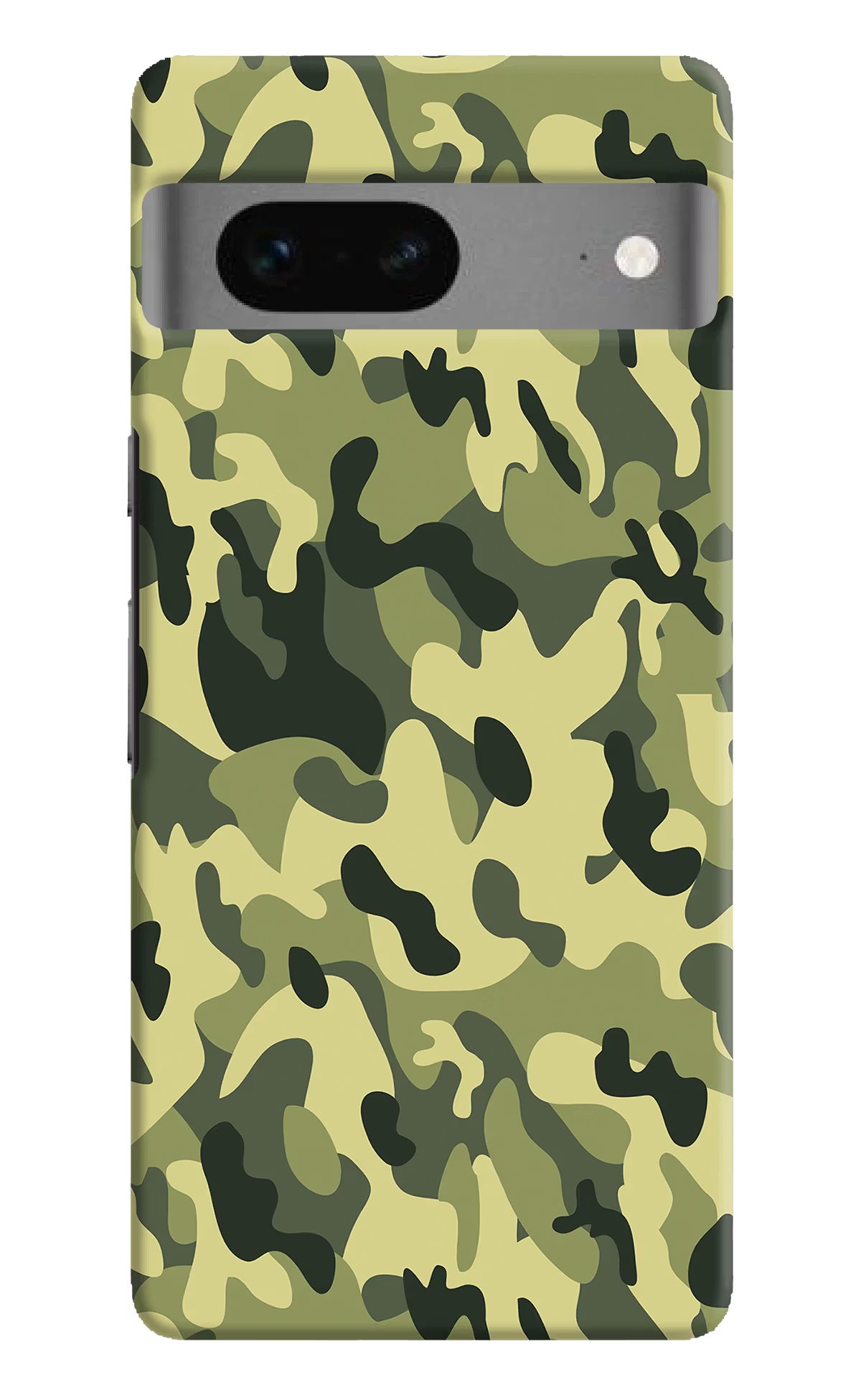 Camouflage Google Pixel 7 Hard Case Back Cover by Casekaro