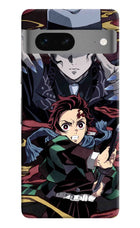 Demon Slayer Google Pixel 7 Hard Case Back Cover by Casekaro