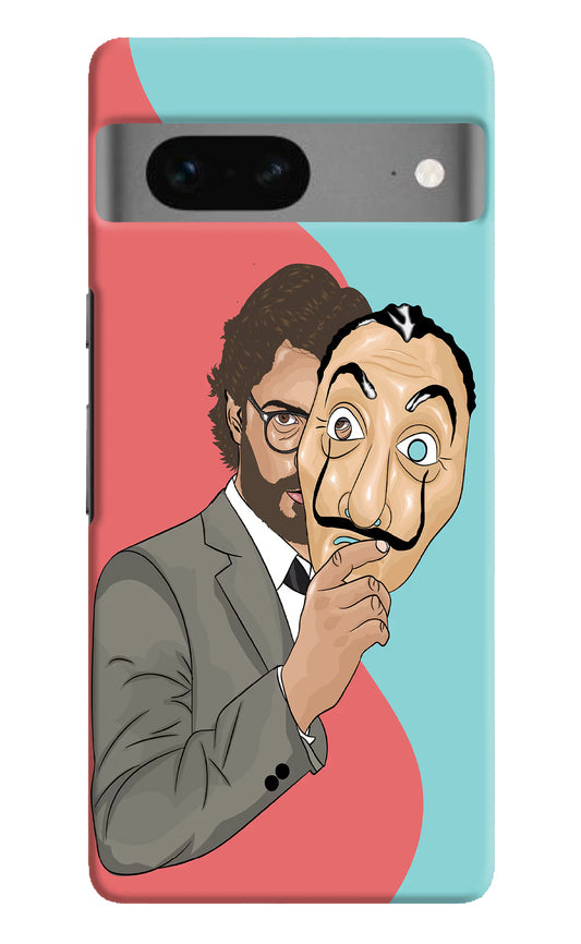 Professor Google Pixel 7 Hard Case Back Cover by Casekaro