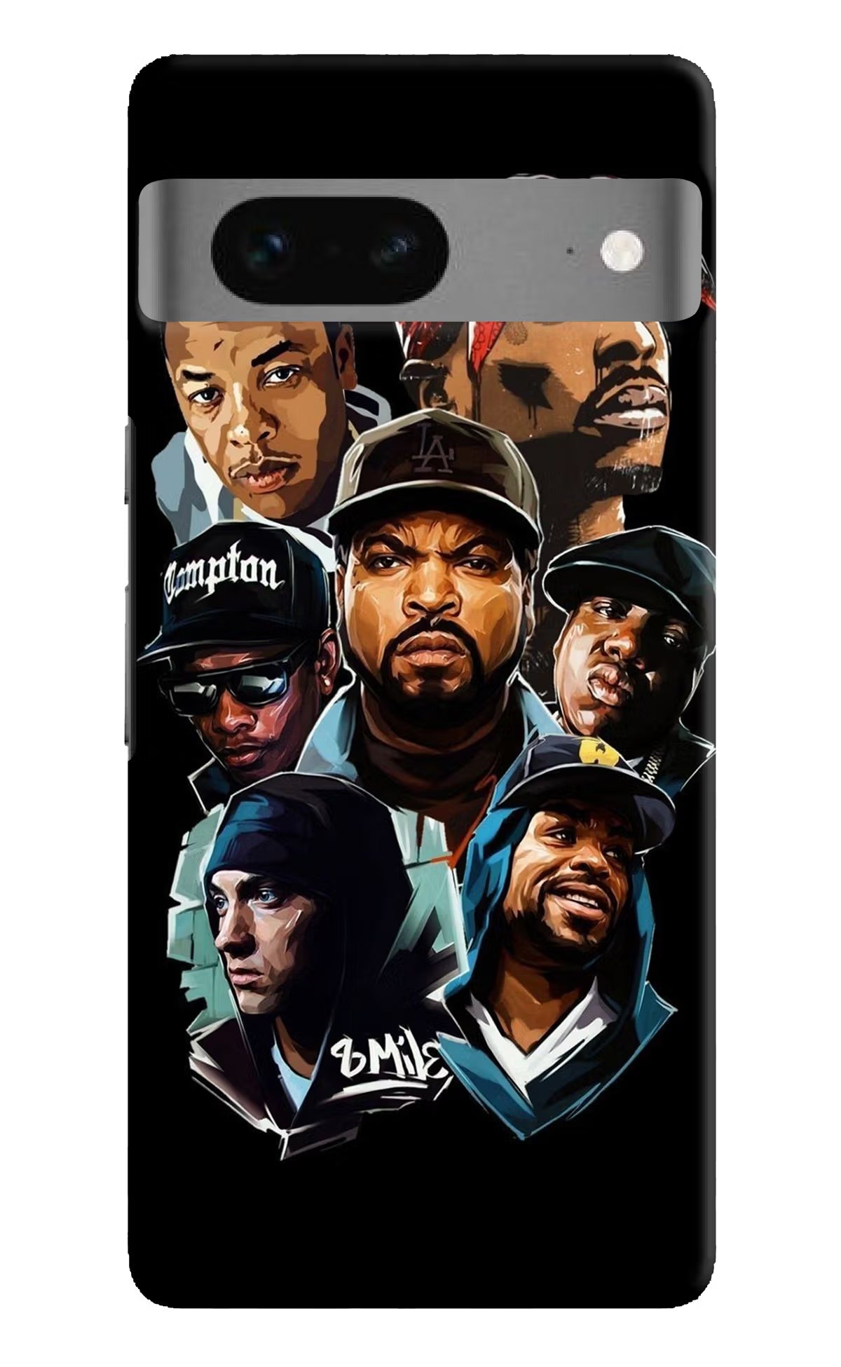 Rappers Google Pixel 7 Hard Case Back Cover by Casekaro
