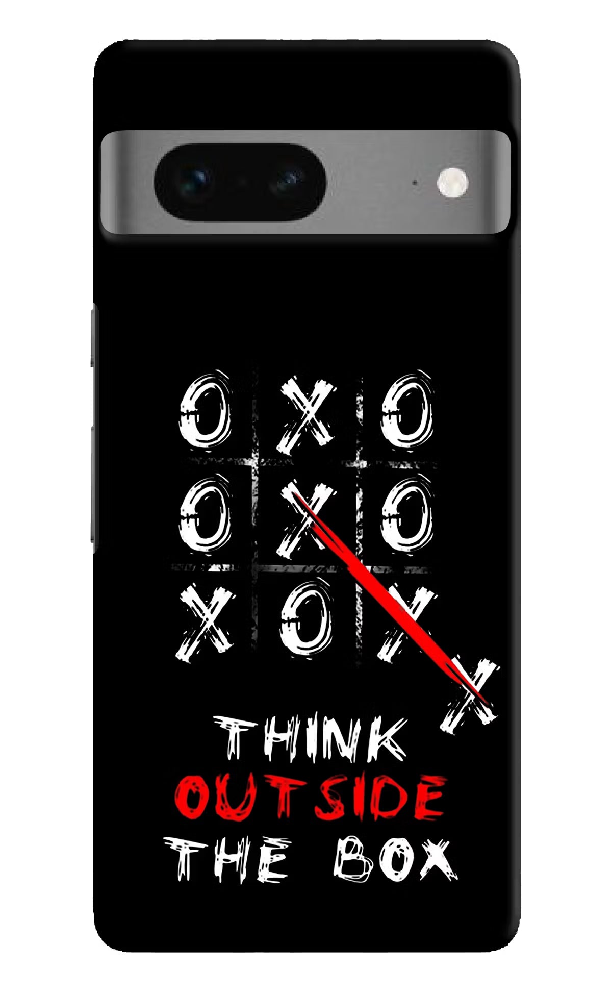 Think out of the BOX Google Pixel 7 Hard Case Back Cover by Casekaro
