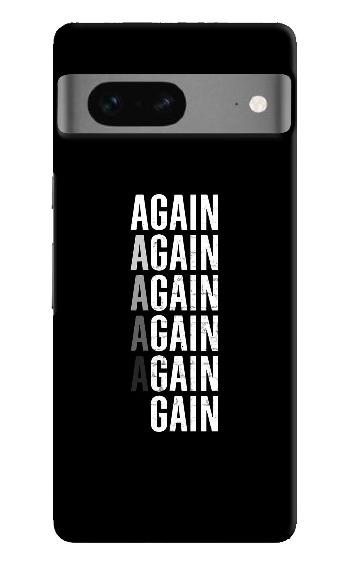 Again Again Gain Google Pixel 7 Hard Case Back Cover by Casekaro