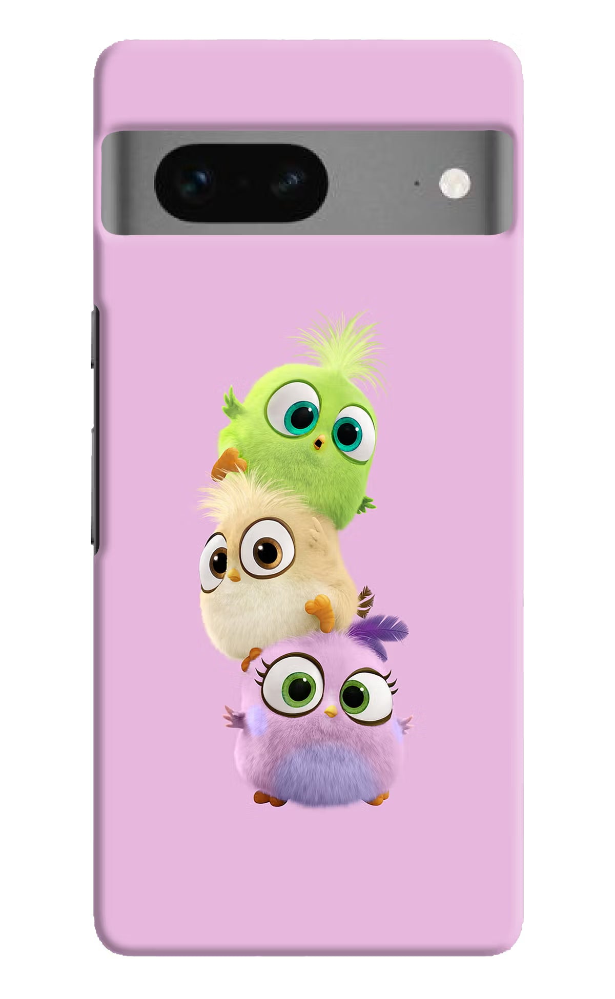 Cute Little Birds Google Pixel 7 Hard Case Back Cover by Casekaro