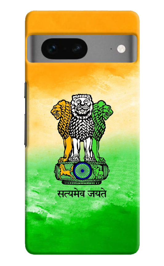 Satyamev Jayate Flag Google Pixel 7 Hard Case Back Cover by Casekaro