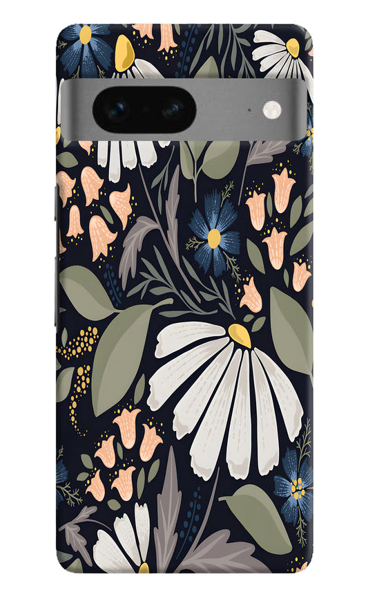 Flowers Art Google Pixel 7 Hard Case Back Cover by Casekaro