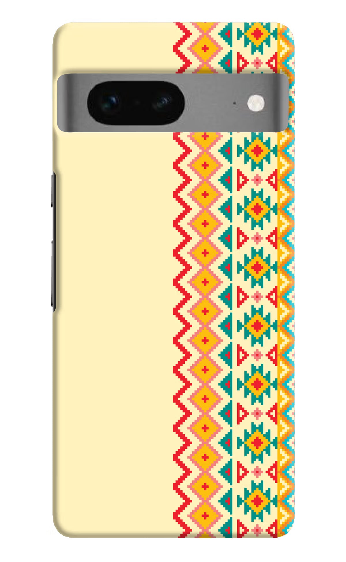 Ethnic Seamless Google Pixel 7 Hard Case Back Cover by Casekaro