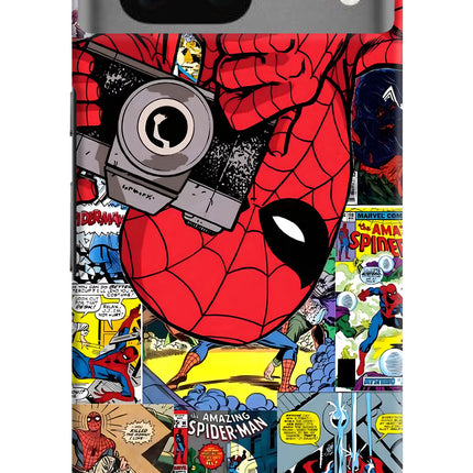Spider Man Google Pixel 7 Hard Case Back Cover by Casekaro