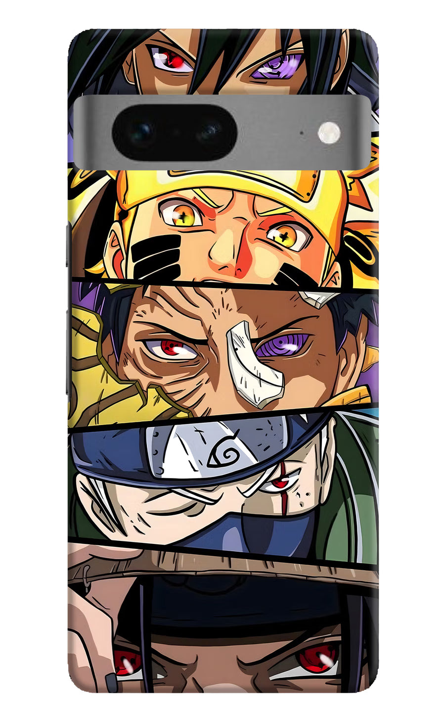Naruto Character Google Pixel 7 Back Cover, Hard case