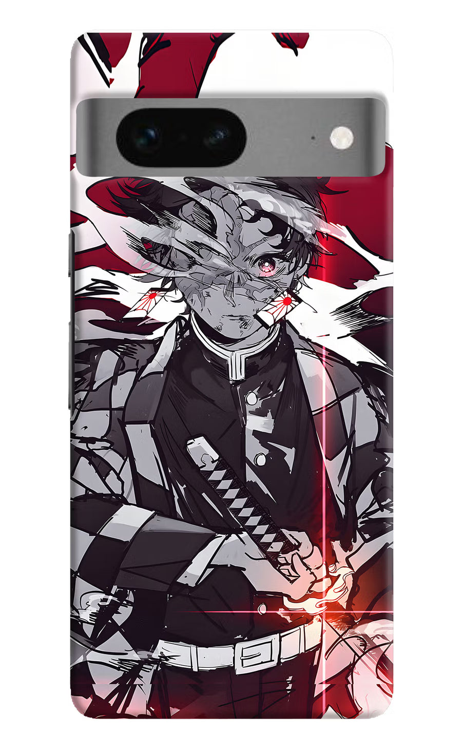 Demon Slayer Google Pixel 7 Back Cover, Hard case