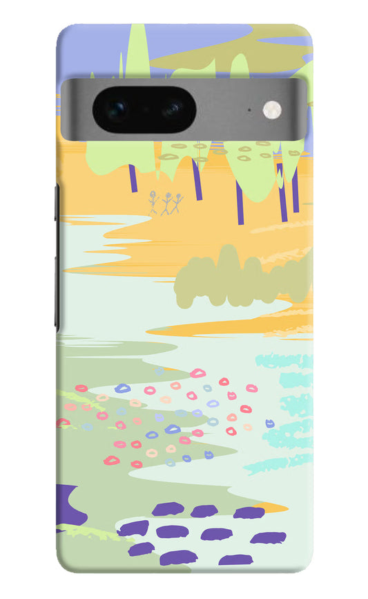 Scenery Google Pixel 7 Hard Case Back Cover by Casekaro