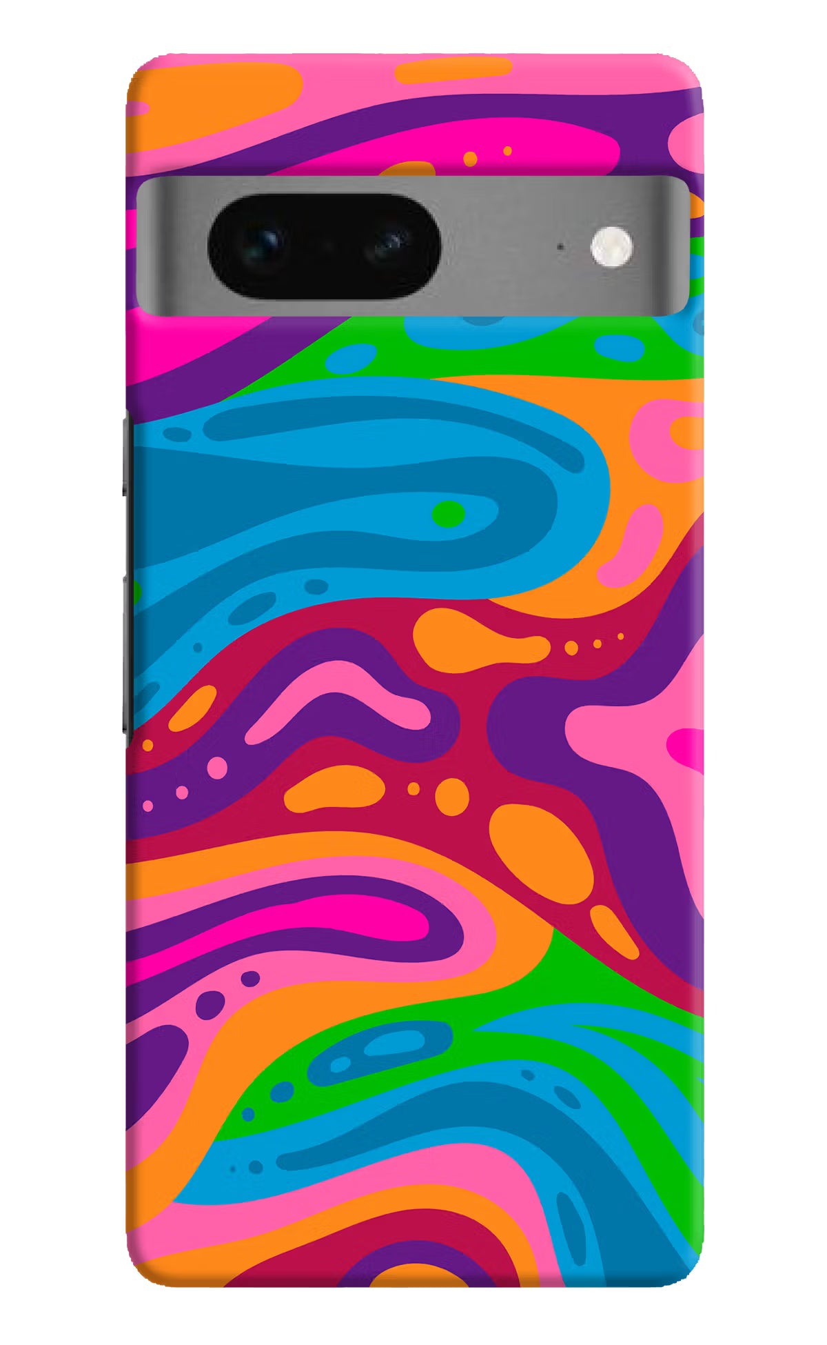 Trippy Pattern Google Pixel 7 Hard Case Back Cover by Casekaro