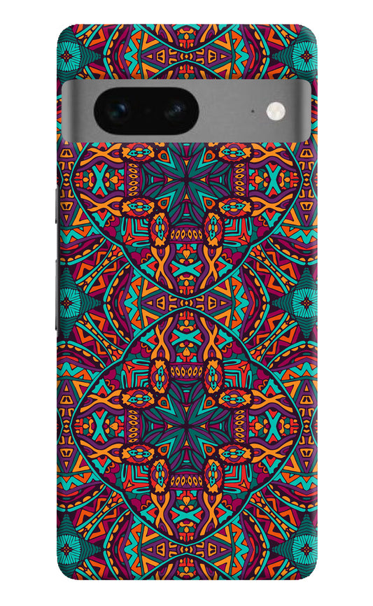 Colour Mandala Google Pixel 7 Hard Case Back Cover by Casekaro