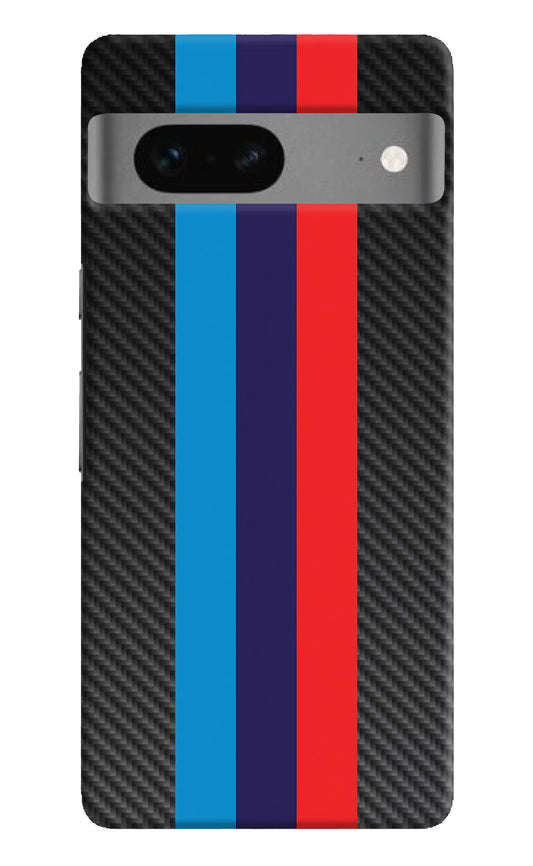 BMW Stripes Pattern Google Pixel 7 Hard Case Back Cover by Casekaro