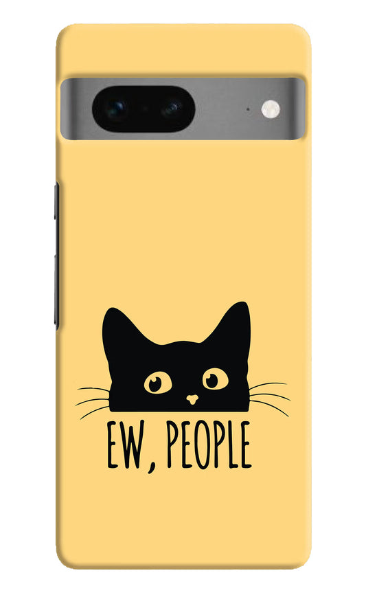 Ew People Catitude Google Pixel 7 Hard Case Back Cover by Casekaro