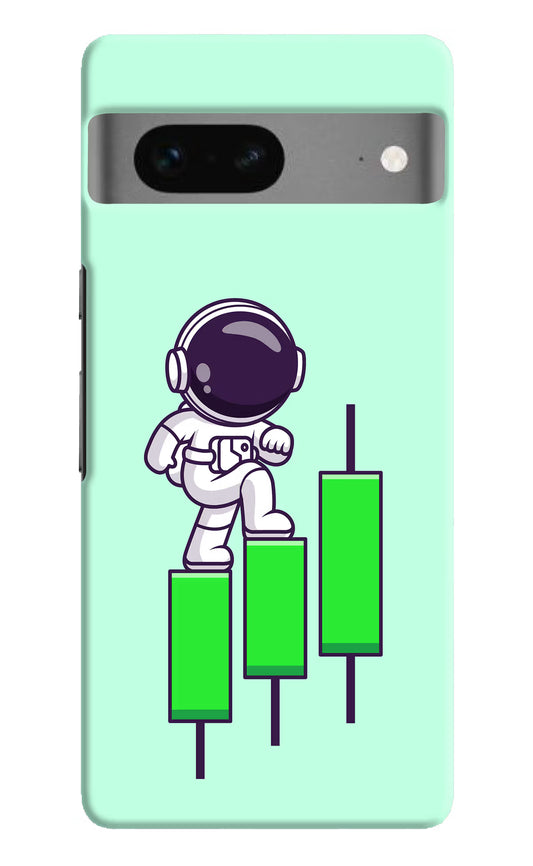 Astronaut Trader Google Pixel 7 Hard Case Back Cover by Casekaro