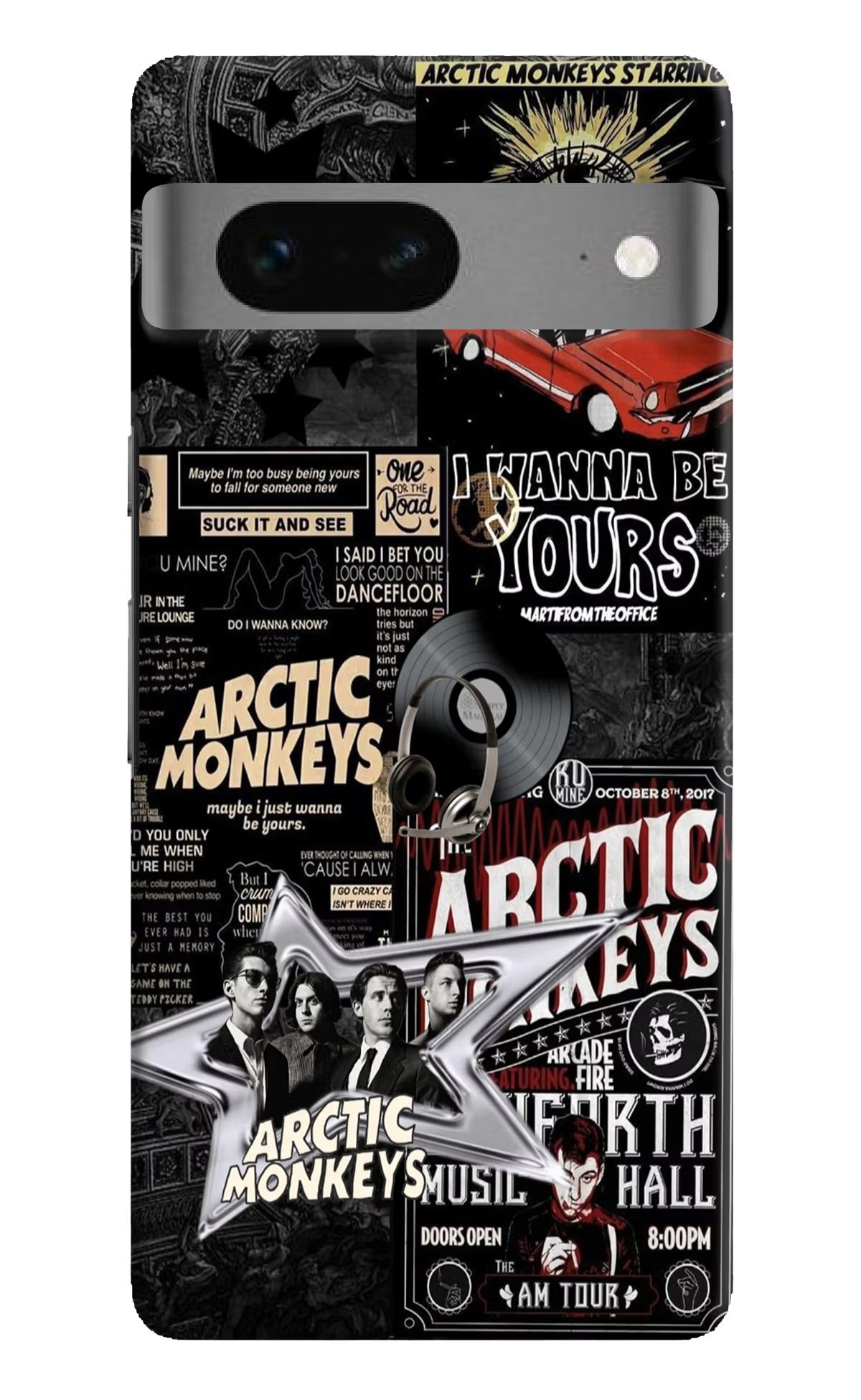 Arctic Monkeys Google Pixel 7 Hard Case Back Cover by Casekaro