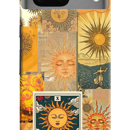 Sun Google Pixel 7 Hard Case Back Cover by Casekaro