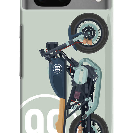 Classic Cafe Racer 99 Google Pixel 7 Hard Case Back Cover by Casekaro