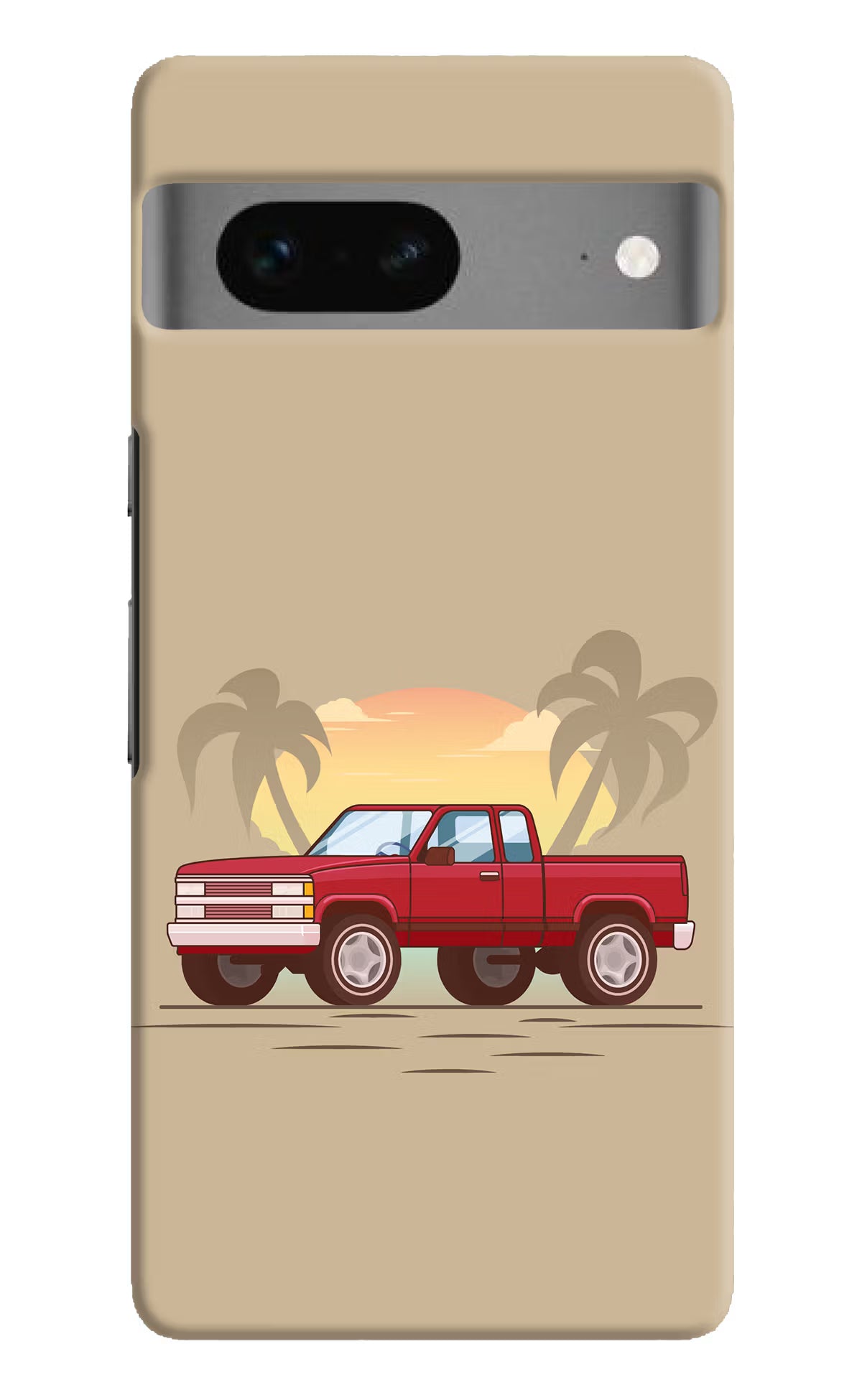 Desert Classic Drive Google Pixel 7 Hard Case Back Cover by Casekaro