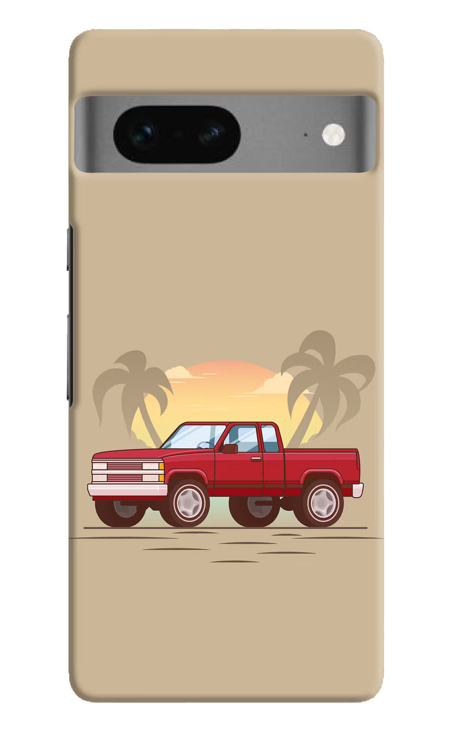 Desert Classic Drive Google Pixel 7 Back Cover, Hard case