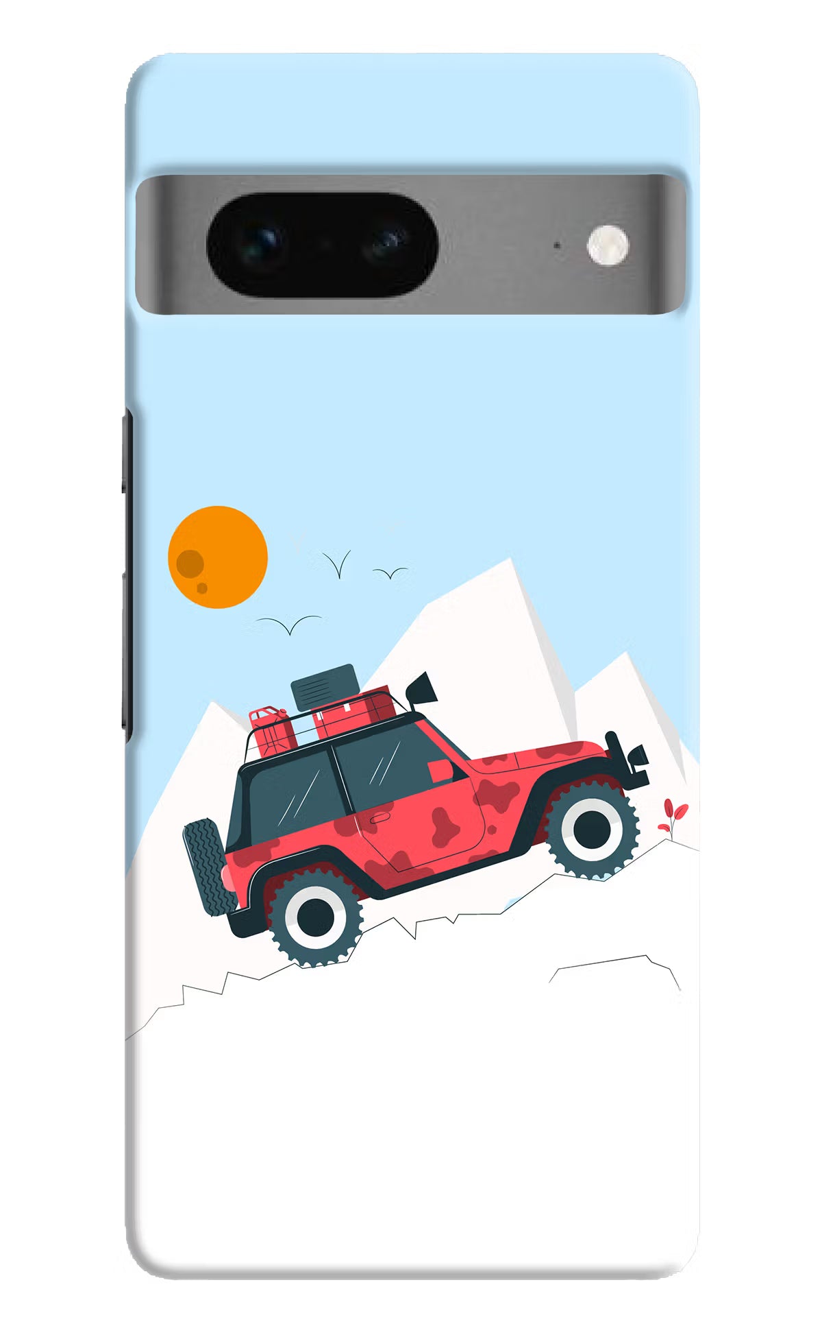 Mountain Trail Beast Google Pixel 7 Hard Case Back Cover by Casekaro