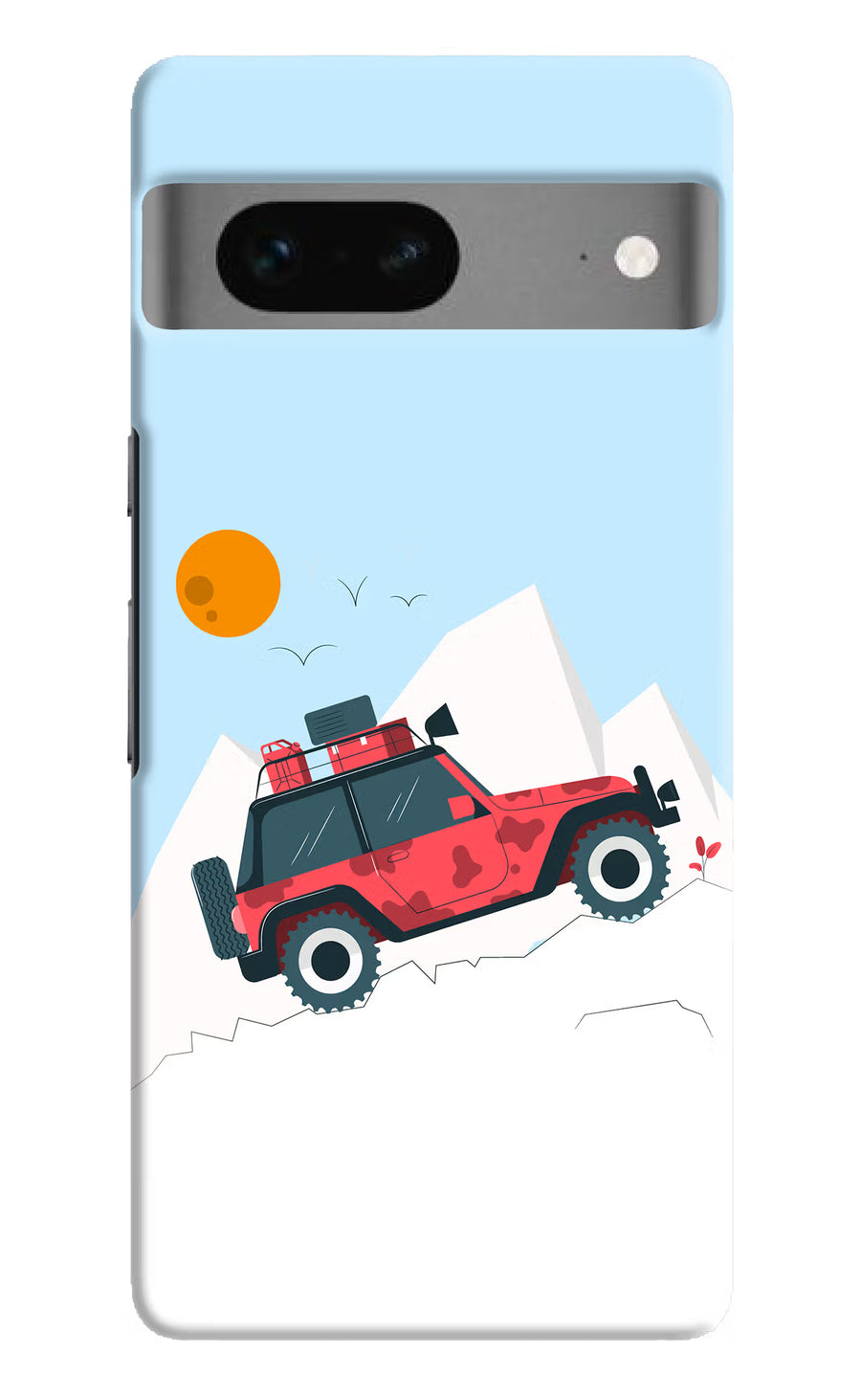 Mountain Trail Beast Google Pixel 7 Back Cover, Hard case