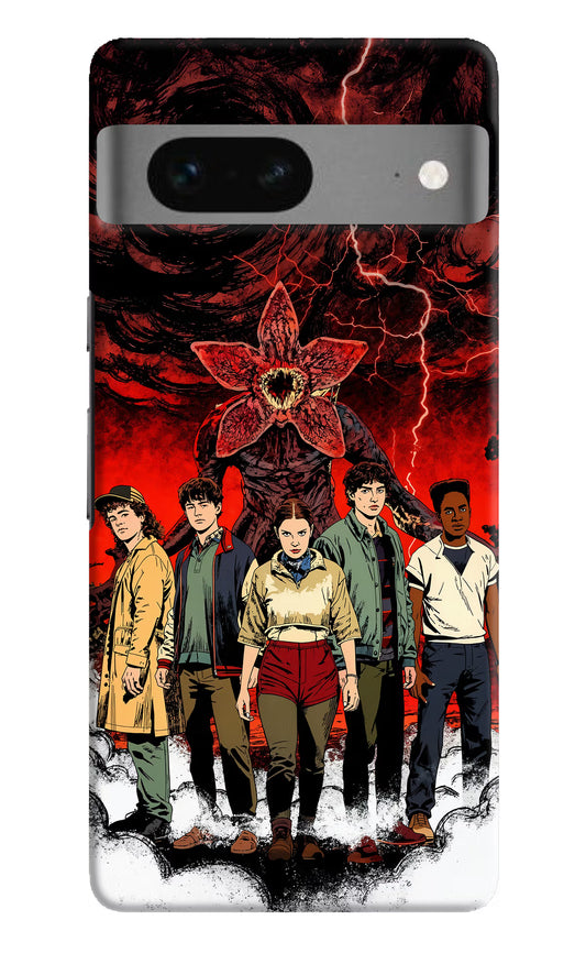 Ordinary Things Characters Google Pixel 7 Hard Case Back Cover by Casekaro