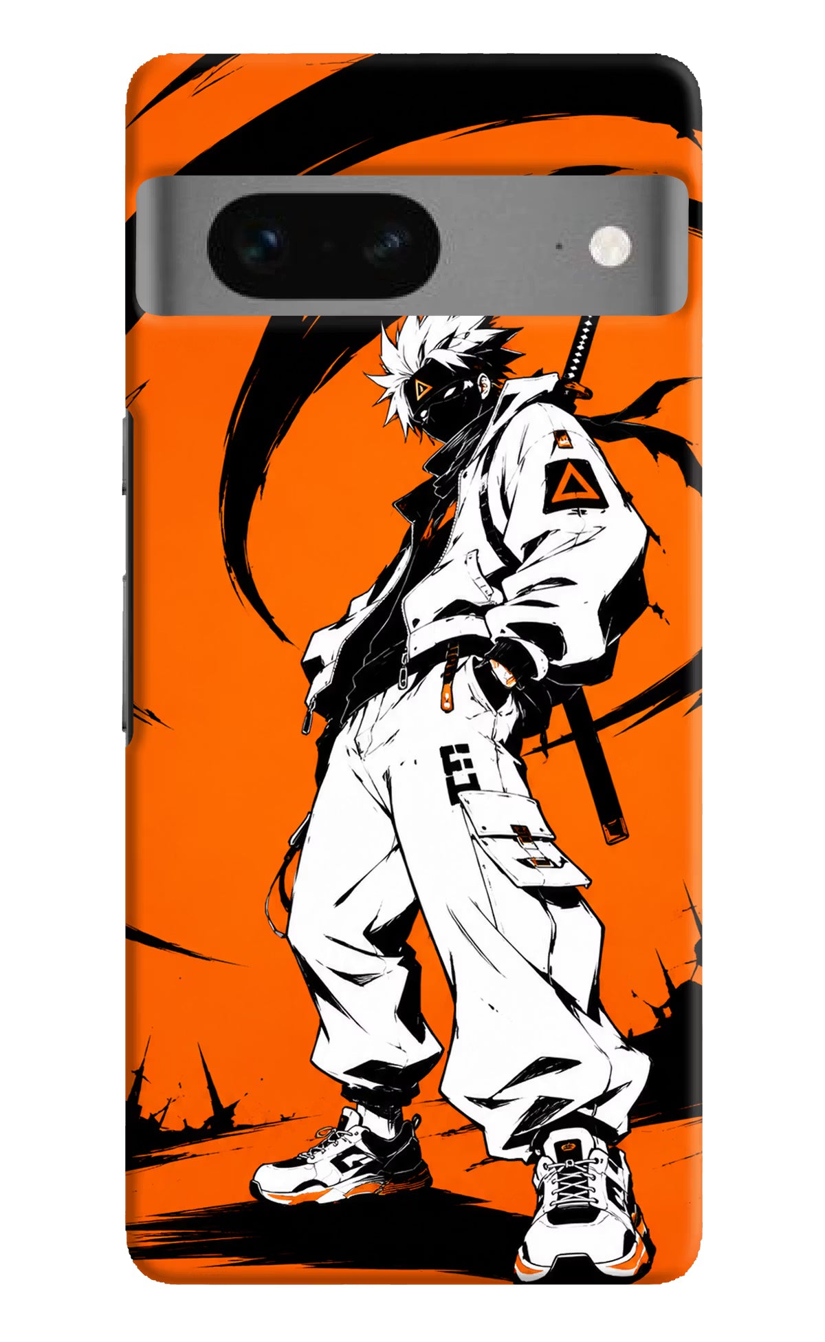 Street Samurai  Google Pixel 7 Hard Case Back Cover by Casekaro