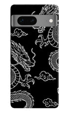 Twin Dragons Google Pixel 7 Hard Case Back Cover by Casekaro