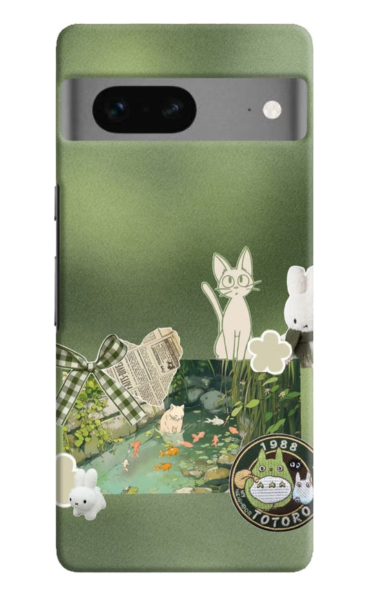 Aesthetic anime Google Pixel 7 Back Cover