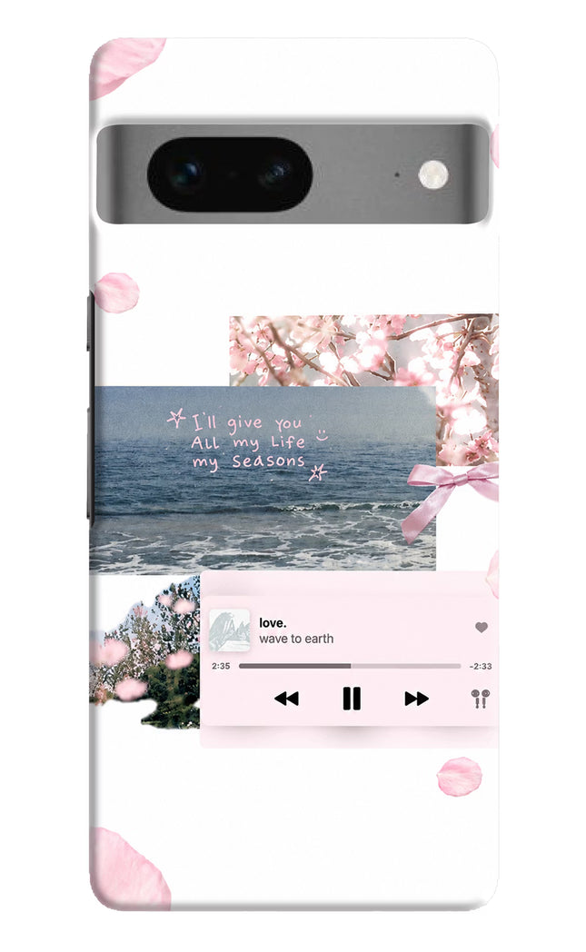Wave to earth Google Pixel 7 Hard Case Back Cover by Casekaro