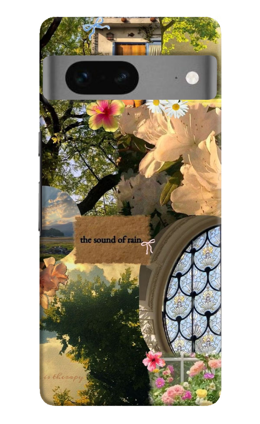 Rain Google Pixel 7 Back Cover, Hard case