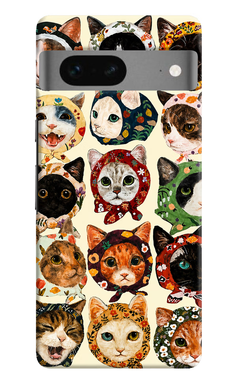 Cool Cat Google Pixel 7 Back Cover, Hard case