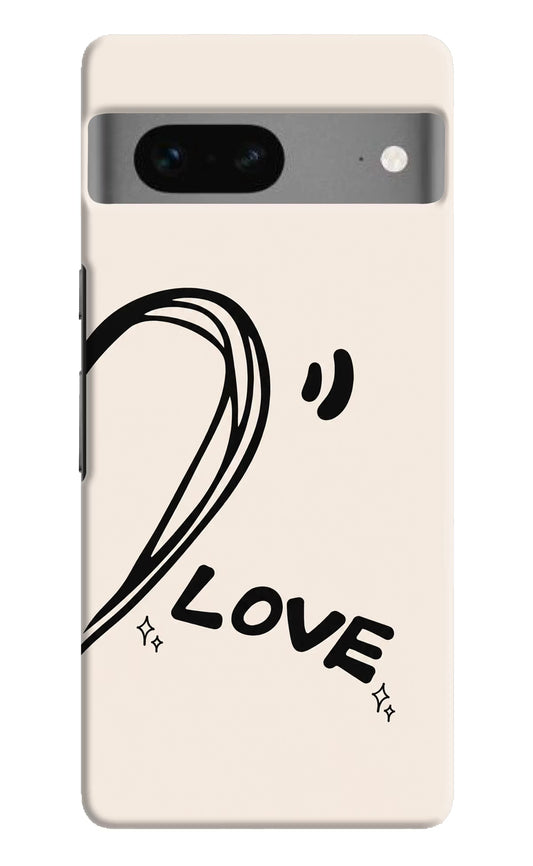 Soul Line Google Pixel 7 Hard Case Back Cover by Casekaro