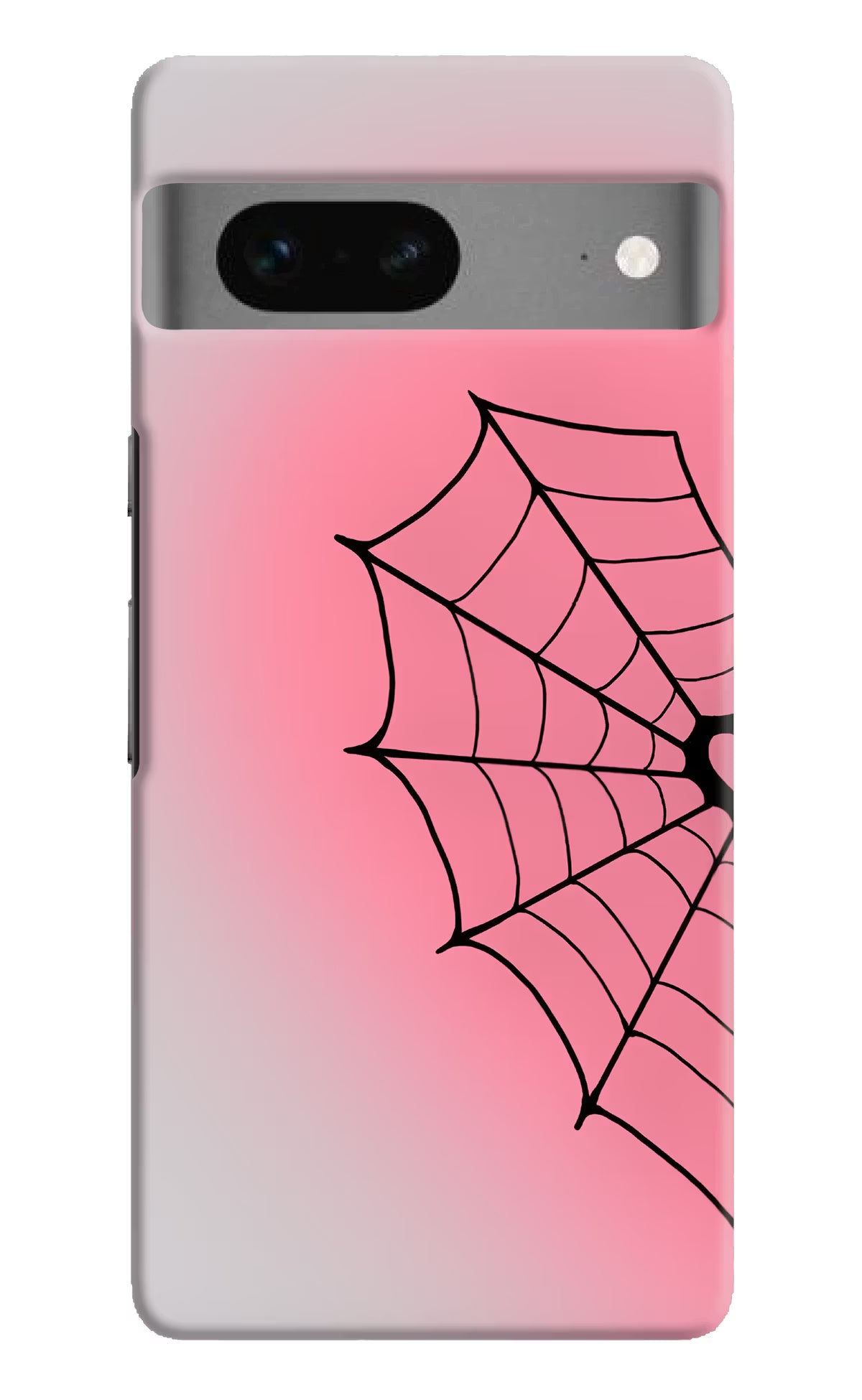 Pink Web Google Pixel 7 Back Cover