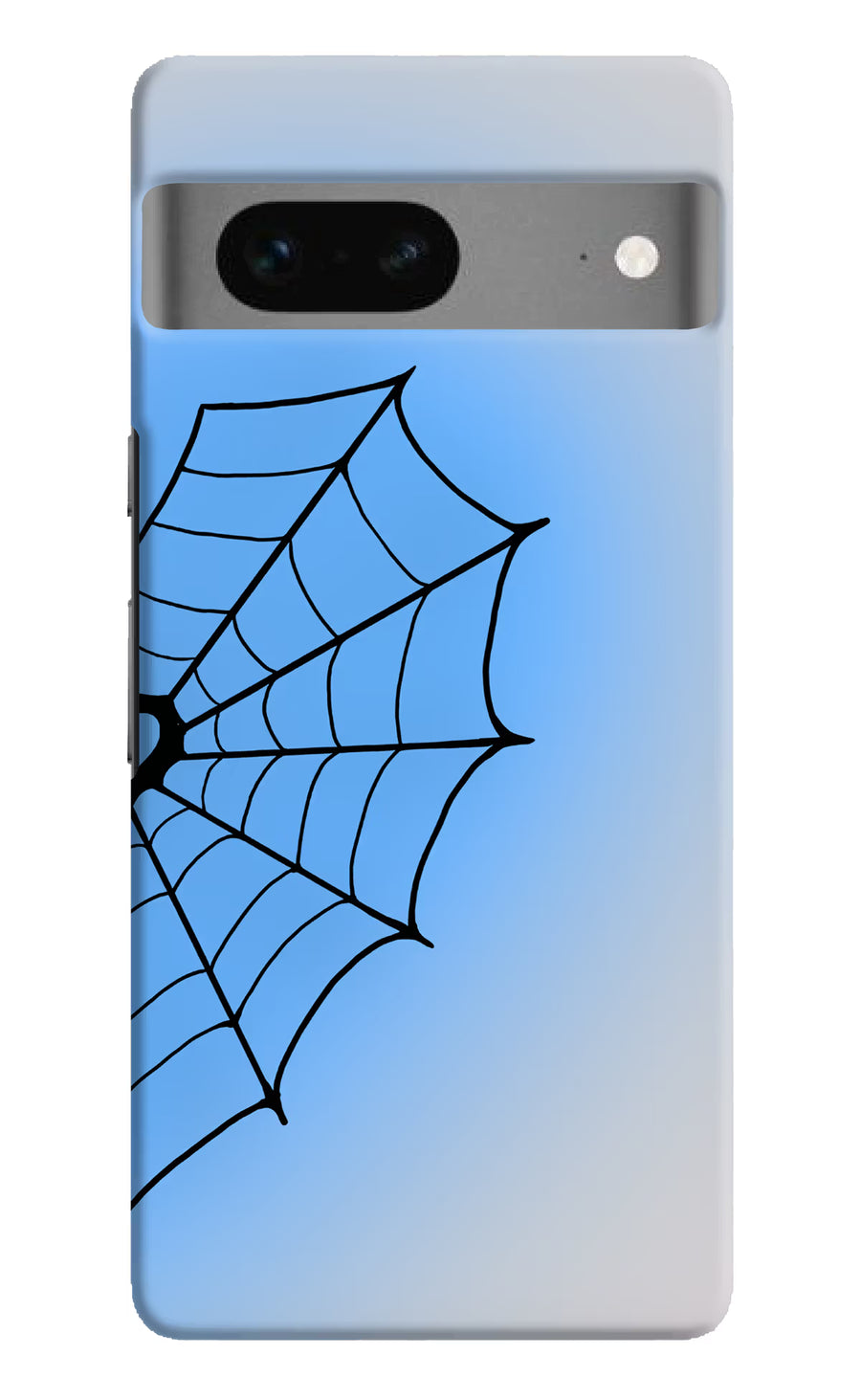 Blue Web Google Pixel 7 Back Cover, Hard case