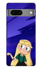 Star Glow Google Pixel 7 Hard Case Back Cover by Casekaro