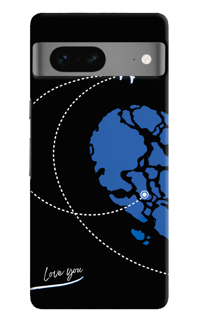 Love Orbit Google Pixel 7 Hard Case Back Cover by Casekaro