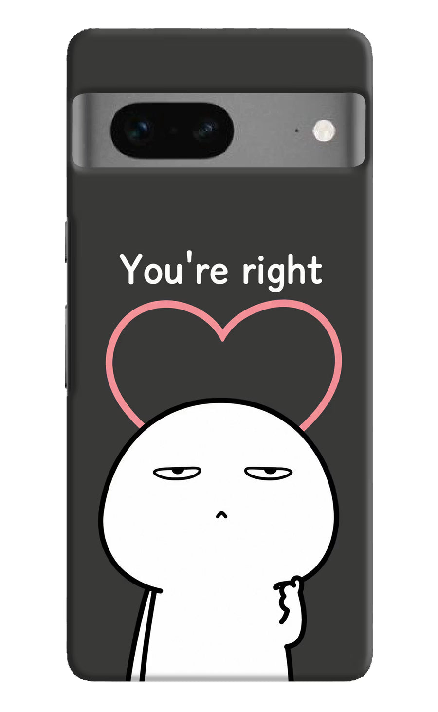 You're Right Google Pixel 7 Back Cover, Hard case