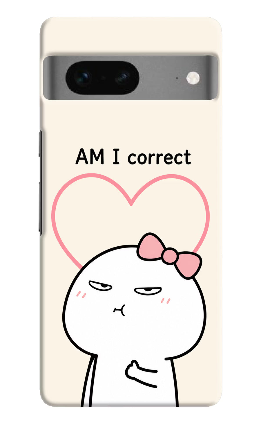 Always Right Google Pixel 7 Back Cover, Hard case
