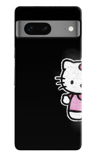 Kitty Charm Google Pixel 7 Hard Case Back Cover by Casekaro