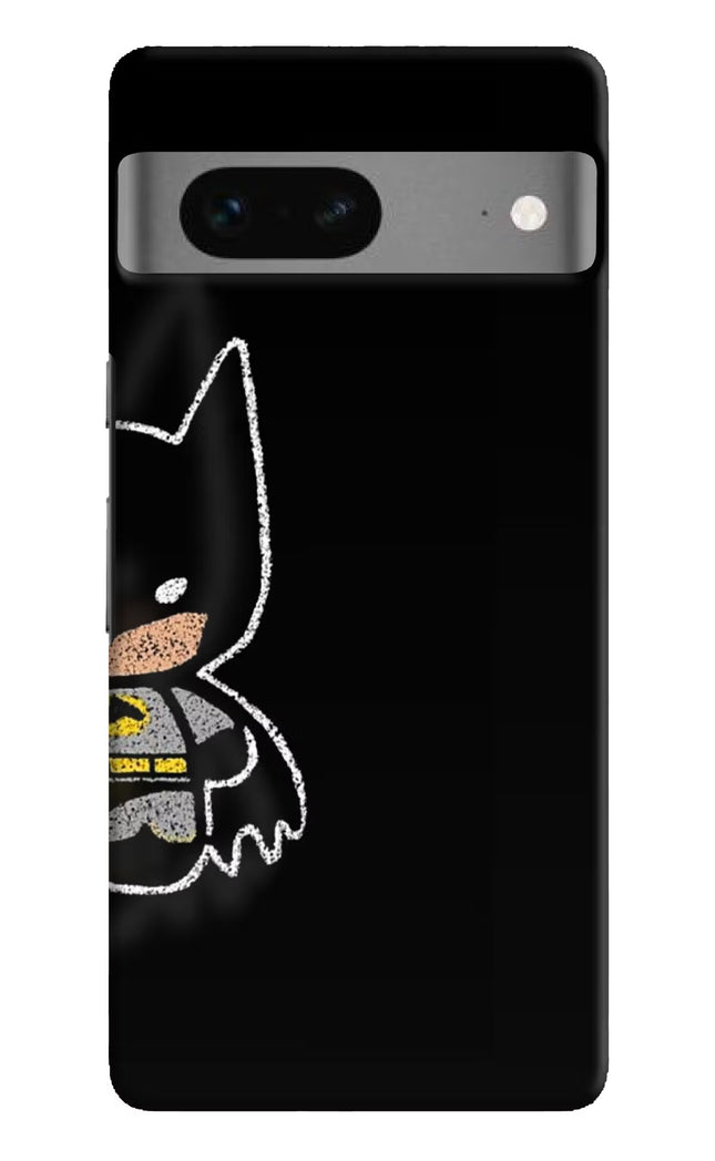 Bat Kitty Google Pixel 7 Hard Case Back Cover by Casekaro