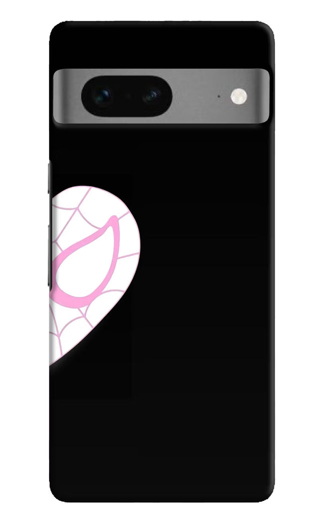Gwen Mask Google Pixel 7 Hard Case Back Cover by Casekaro